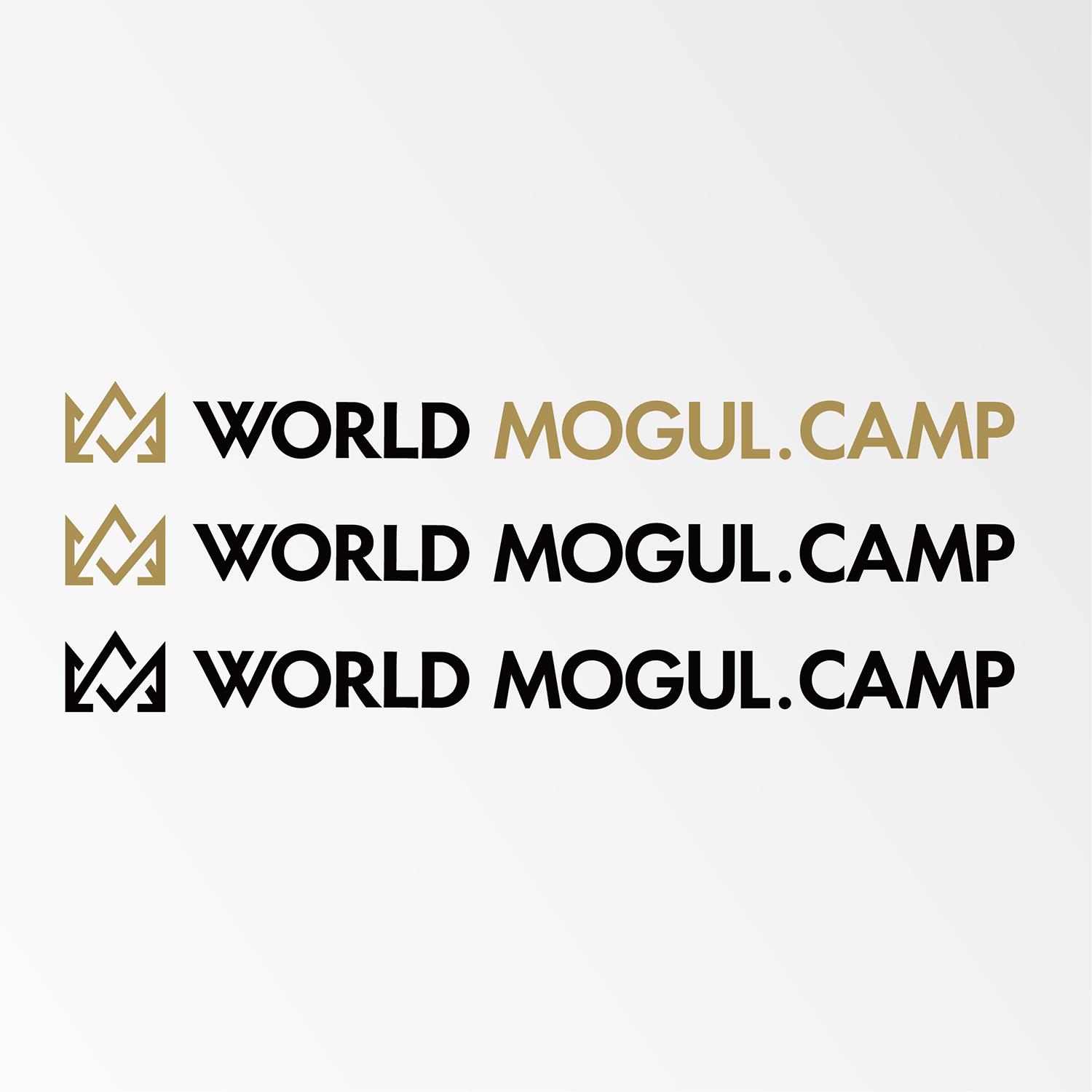 world mogul. camp ロゴマーク